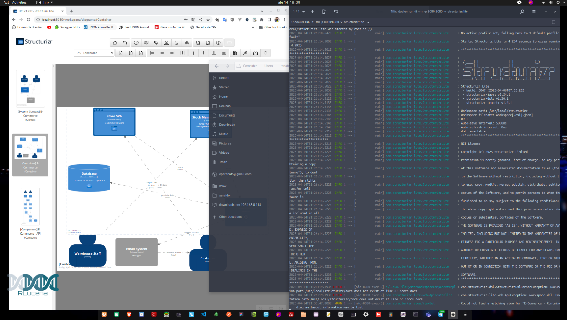 Modelos C4 com Structurizr